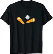 VidiAmazing Pinball Flippers Arcade Machine Retro Hobby Game ds1016 T-Shirt