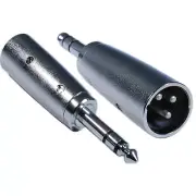 XLR Male to 1/4 Stereo Male Adaptor 30XR-14200