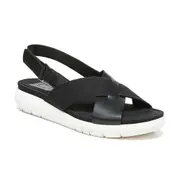 Lilac Backstrap Sandal - Black