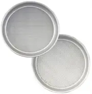 Gold Sieve Set Panning Prospecting Sieves Classifier Gem Fossicking Pan 2pc