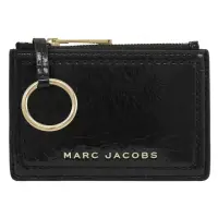 在飛比找momo購物網優惠-【MARC JACOBS 馬克賈伯】簡約金屬LOGO信用卡證