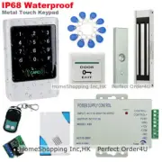 IP68 Waterproof RFID &Pasword Door Access Control+Door Magnetic Lock+Remote+Bell