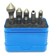 WELDON 5 PC COUNTERSINK SET 82 DEG INCLUDES CS-5S, 6S, 8S, 10S, 18S - 99046