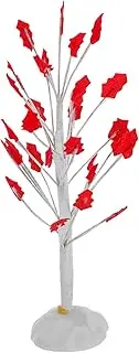 Mini Tree Model Artificial Tree Fake Trees for DIY Crafts Small Trees Plastic Trees for Project Wargame Trees Model Mixed Miniature Trees Fake Trees for Building Faux Tree Iron Red