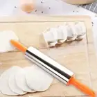 Stainless Steel Pizza Dough Roller Rolling Pin Kitchen Accessories Baking Tools