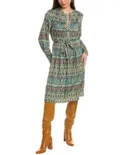 T Tahari Button Down Dress