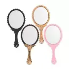 Makeup Mirrors Dresser Mirror Handheld Mirror Vintage Oval-Shape Vanity Mirror