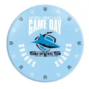 NRL Snack Plate - Cronulla Sharks - 20cm diameter - Melamine - Single