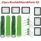22Pcs For iRobot Roomba i7 i7+/i7 Plus i8 j7 i4 E5 E6 E7 Vacuum Brush Filter