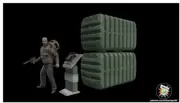 Scarif Landing Pad Fuel Tanks 1/18 scale 3.75 in