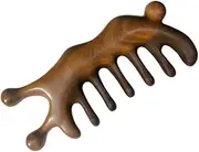 Massage Comb Hair Teasing Comb Pocket Comb Massaging Tools Comb Wood Guasha Comb Wood Combs for Men Massage Tool Scalp Caring Comb Wooden Comb Brown Hair Comb Miss