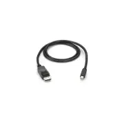 Black Box ENVMDPDP-0006-MM MINI DISPLAYPORT TO DISPLAYPORT CABLE - MALE/MALE, 6-