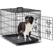 Advwin 42'' Dog Cage Pet Crate Kennel Metal Collapsible Portable
