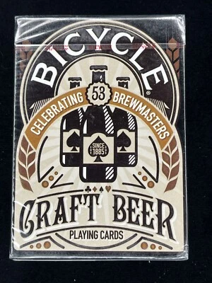 CRAFT BEER BICYCLE PLAYING CARDS, SEALED! ONE SHIP FEE, BUY EXTRAS!