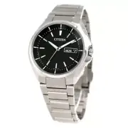 Citizen Attesa AT6050-54E Eco-Drive Titanium Watch 100% Genuine Made in J .JP