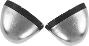 LIFKOME 1 Pair Labor Protection Toe Cap Anti-Collision Toe Cap Safety Shoes Toe Caps Safety Footwear Toe Covers for Women Safety Shoe Guard Anti-Smash Foot Cover Iron Silver