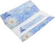 SHINEOFI Exquisite Cloth Book Cover Protector Ornamental Book Sleeve Design for Diary Textbooks Journals Stylish Edge Protection Against Damage Dirt