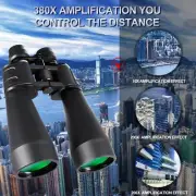 10-380x100 Binoculars Long Range Telescope Zoom HD BAK4 HighResolutionBinoculars