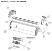 FUJITSU K9366633020 aka 9366633020 EVAPORATOR TA 15/18
