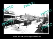 OLD 8x6 HISTORIC PHOTO OF BROKEN HILL NSW VIEW OF ARGENT STREET c1912 2
