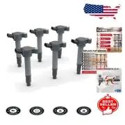 Ignition Coil Set of 6 for V6 Engines - Compatible with Toyota & Lexus Models
