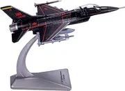 1:100 Scale US Air Force F-16C Fighting Falcon Fighter Model Die-Cast Airplane Aviation Collectibles for Home Decoration