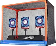 Gwtdtoad Targets for Toy Guns - Automatic Return Electric Target for Practice,Digital Targets for Foam Dart Toy Guns