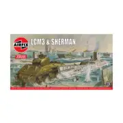Airfix Vintage Classic Model 1/76 LCM3 & Sherman New