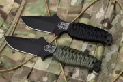MilSpec Monkey MSM KA-BAR Knife Version 2 - Black OR OD Green - NEW!