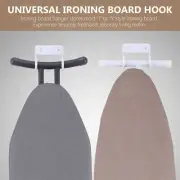 1pc Wall Mount Ironing Board Hook Holder Storage Organizer Display Racks Tool