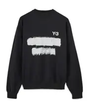 Y-3 U GFX Crew Sweatshirt S,XS,L,M black