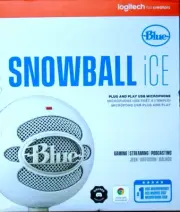 Logitech for Creators Blue Snowball iCE USB Microphone for PC, Mac, Gaming, ...