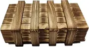CHEUNGHAO Magic Puzzle Box Wooden Secret Puzzle Box, Brain Teaser with 2 Large Hidden Compartments for Money, Gifts, Vouchers, Jewelry, Birthday Gift