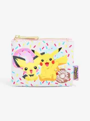 Loungefly Pokemon Pichu & Pikachu Donuts Coin Purse - New, With Tags