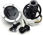 Ignition Switch for Kawasaki for Ninja 650/EX650 for ER-6F for ER-6N 2012-2016 Ignition Switch Fuel Gas Cap Seat Lock Key Set Motorcycle Ignition Switch Lock