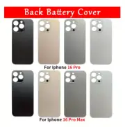 For iPhone 16 Pro / 16 Pro Max Battery Back Cover Glass Rear Door Replacement