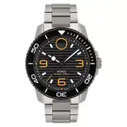 Movado Titanium Black Dial Men's Swiss Made Watch - 3601121