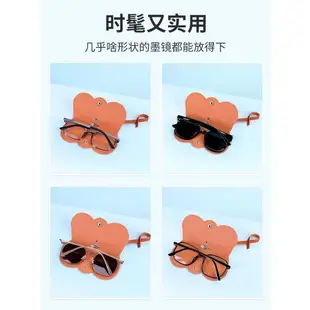 眼鏡袋簡約男女通用便攜掛袋耐磨防刮壓近視墨鏡太陽眼鏡包收納盒