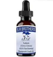 S.R.Brothers Lemon 100% Pure & Natural Citrus limon Essential Oil