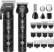 Hair Clippers for Men Professional, Cordless Clippers for Hair Cutting, Mens Bear Trimmer, Electric Razor Barber Clippers Hair Trimmer, Gifts for Men