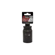 PK Tool 3/4" Drive Deep Impact Socket - 1-7/16" 6 Point Black Phosphate Finish
