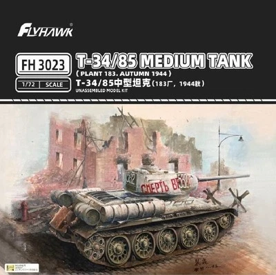 Flyhawk FH3023 1/72 T-34/85 Medium Tank (Plant 183. Autumn 1944)