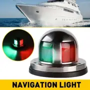 2 IN 1 Marine Boat Yacht Pontoon 12V Stainless Steel LED Bow Navigation Lights A