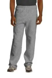974MP JERZEES NuBlend Open Bottom Pant with Pockets
