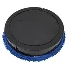 (Black)Floor Mopping Robot Low Noise Intelligent Avoid Obstacles Wet Dry PL
