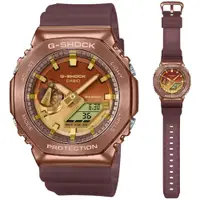 在飛比找PChome24h購物優惠-CASIO 卡西歐 G-SHOCK 沙漠越野 金屬錶殼霧面半