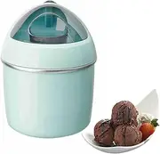 Ice Cream Maker, Electric Ice Cream Machine Soft Serve Homemade, 800ml Frozen Yogurt and Sorbet Maker for Sorbet, Gelato, Dishwasher Safe Parts, Easy one Switch, BPA-Free
