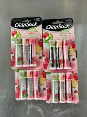 12 ChapStick Strawberry Remix Lip Moisturizer Lip Balm 4packs Of 3