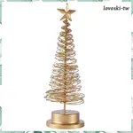 [LOVOSKITW] 聖誕樹燈螺旋聖誕樹帶 LED 燈桌面婚禮