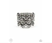 Paparazzi Cosmic Confetti - Silver Ring